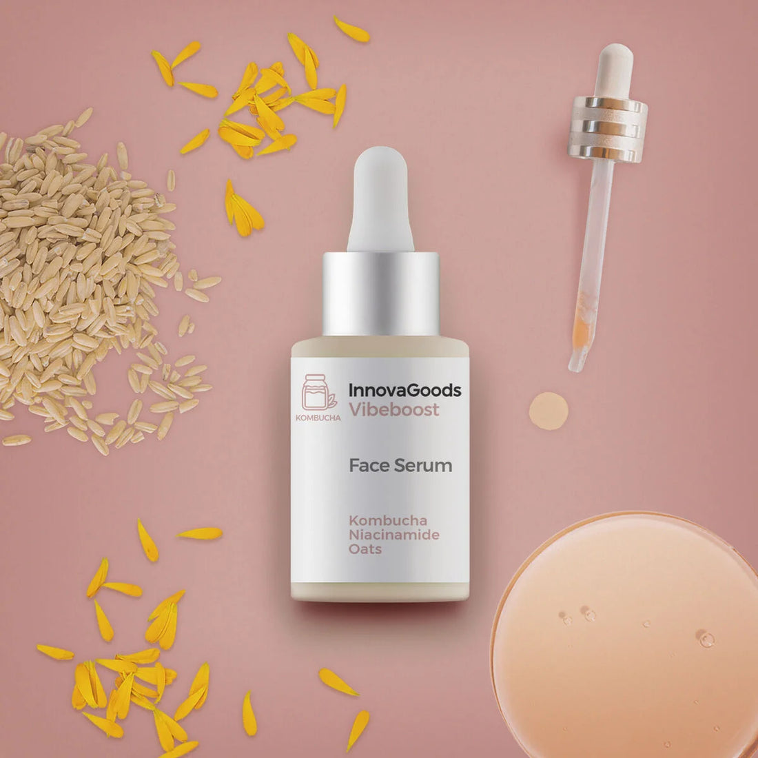 Kombucha Vibeboost Gesichtsserum 30 ml – Detailansicht 3