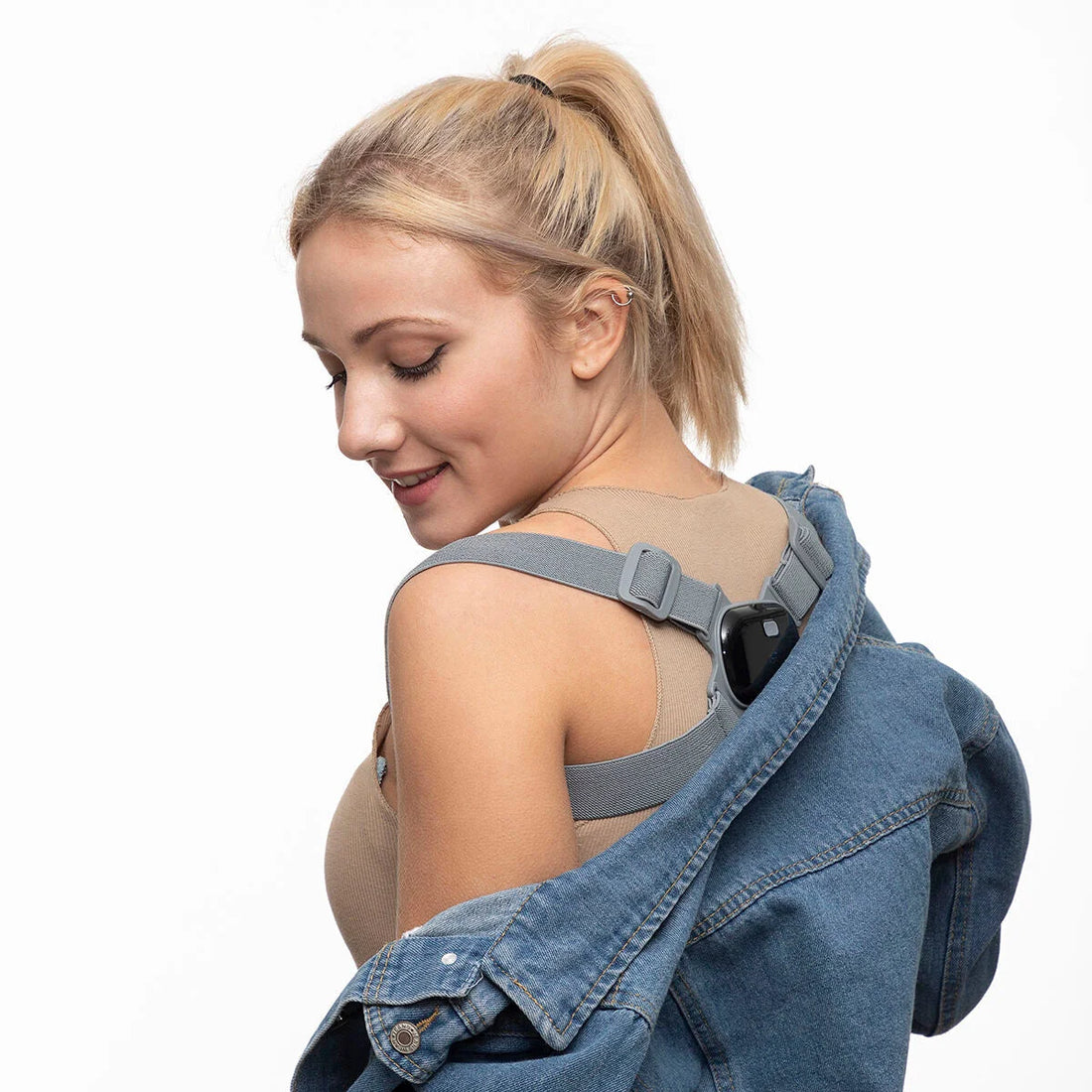 Intelligenter wiederaufladbarer Haltungstrainer mit Vibration Viback – Detailansicht 4