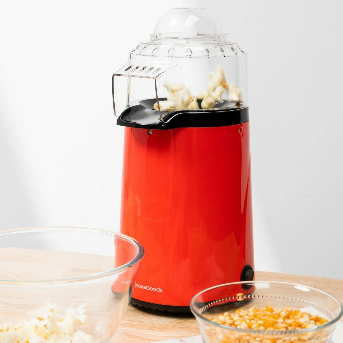 InnovaGoods Heißluft-Popcornmaschine 1200W Schwarz