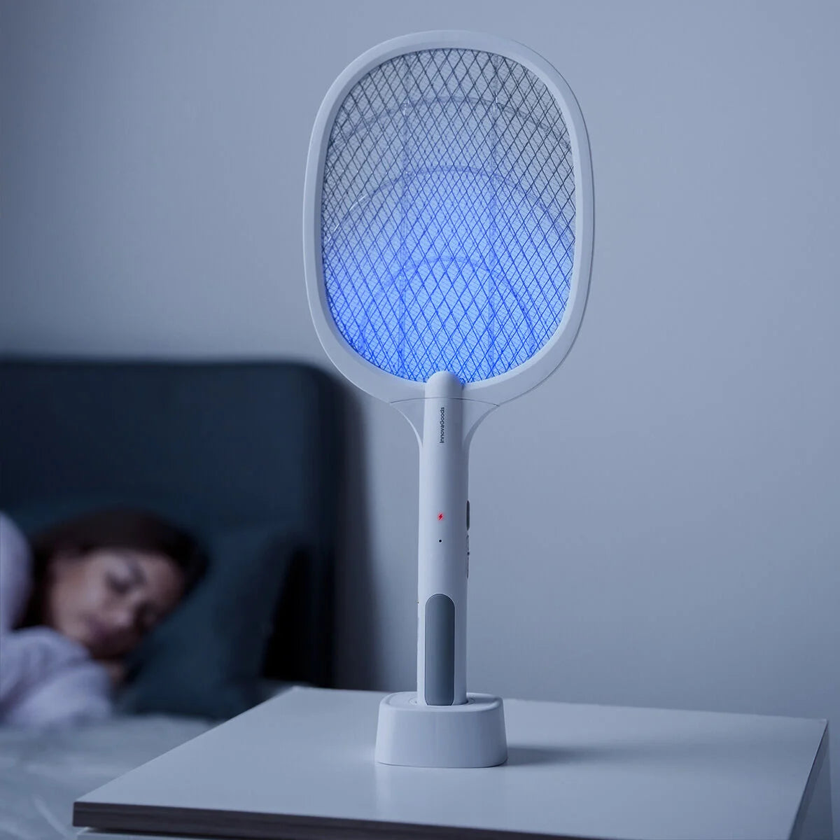 Elecfly 2-in-1 elektrische Fliegenklatsche mit UV-Licht – Produktansicht 2