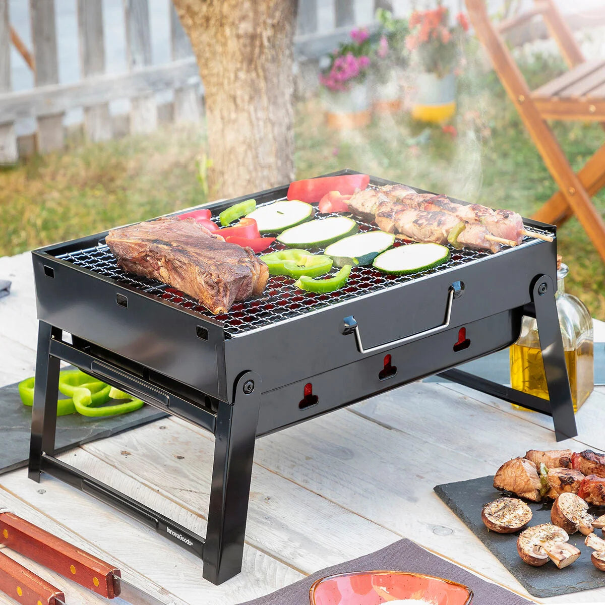 Holzkohlegrill