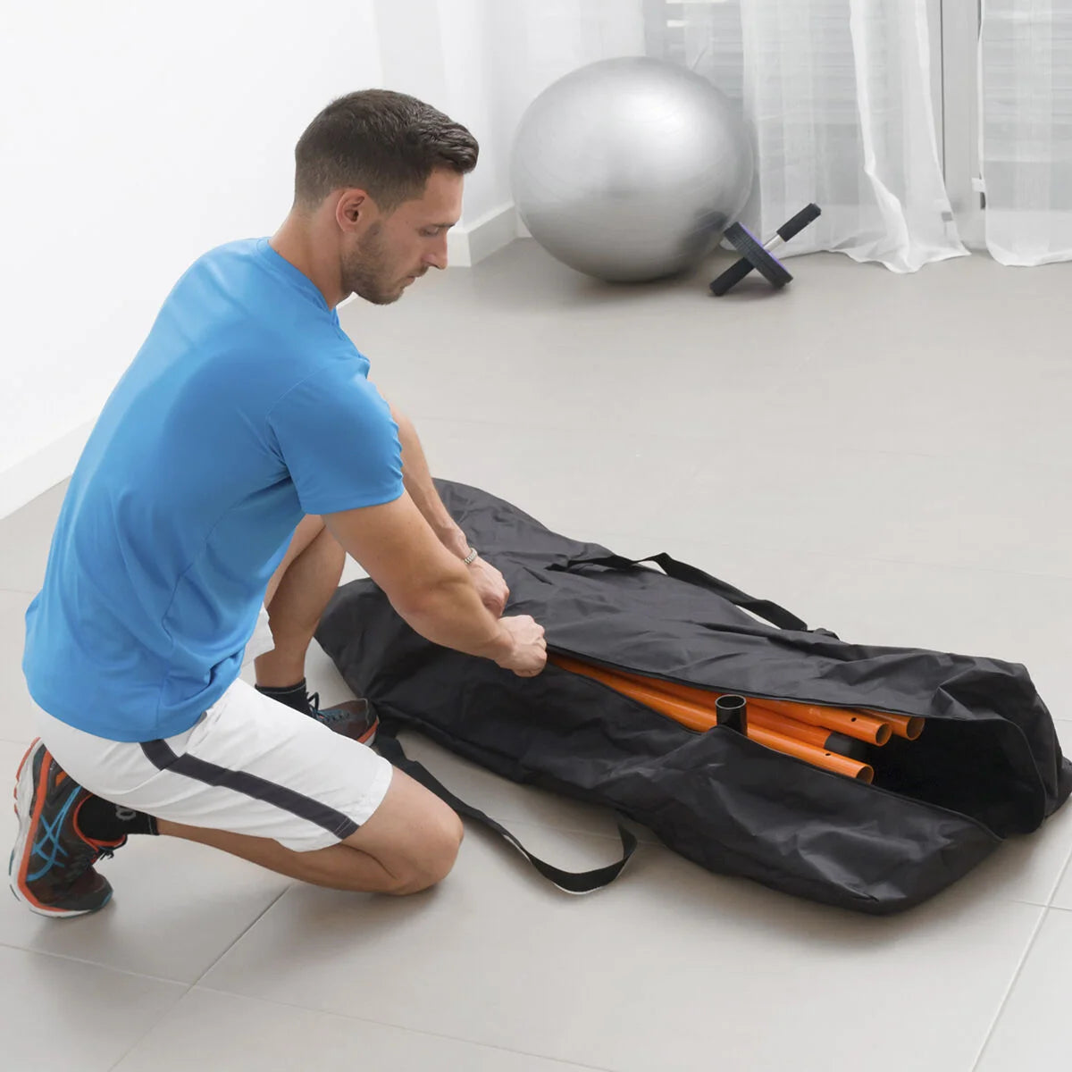Klimmzug- und Fitnessstation bis 110 kg – Produktansicht 3