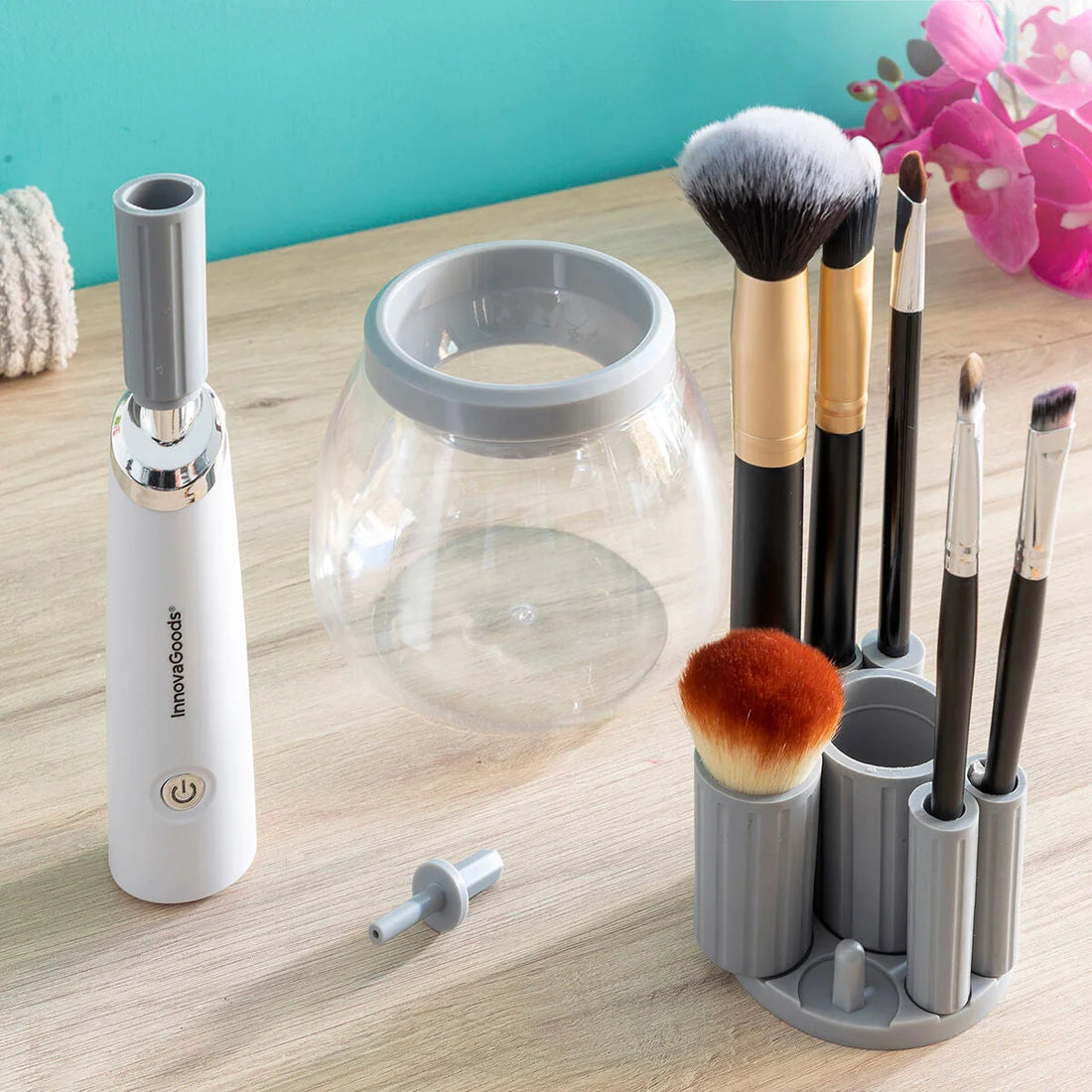 Automatischer Make-up-Pinselreiniger und -trockner Maklin – Detailansicht 3
