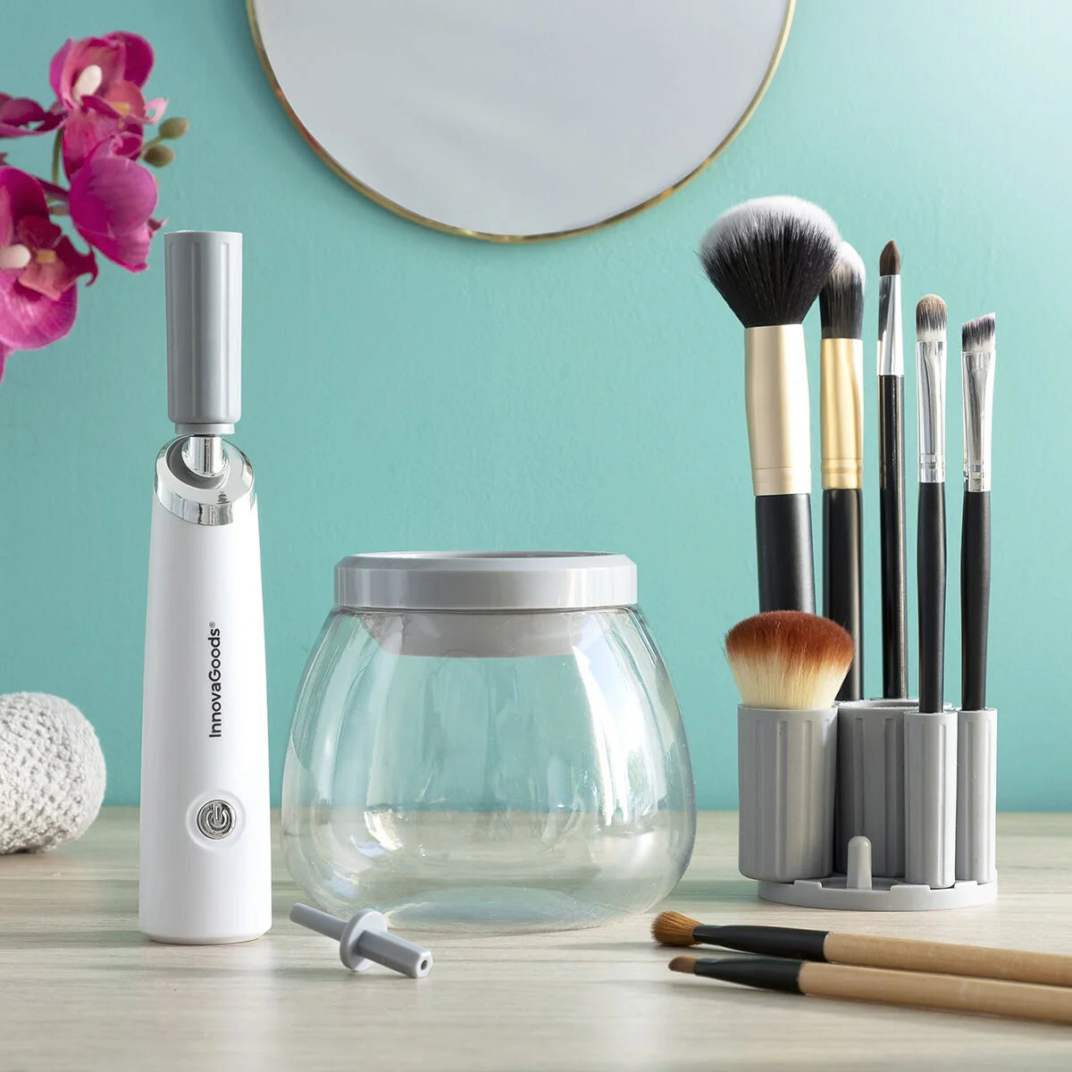 Automatischer Make-up-Pinselreiniger und -trockner Maklin – Produktansicht 2