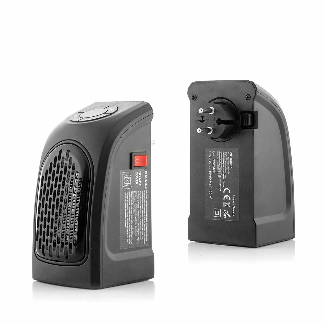 Heatpod Mini-Steckdosenheizung mit Timer, 400 W – Detailansicht 3