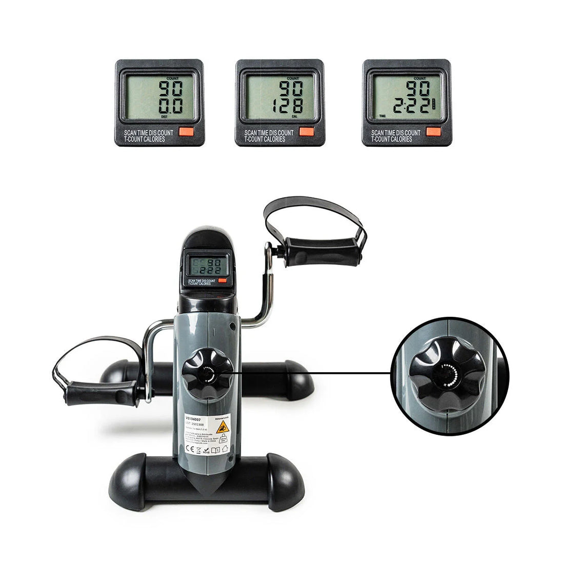 Velora 2100 Pedaltrainer für Arme und Beine – Detailansicht 4