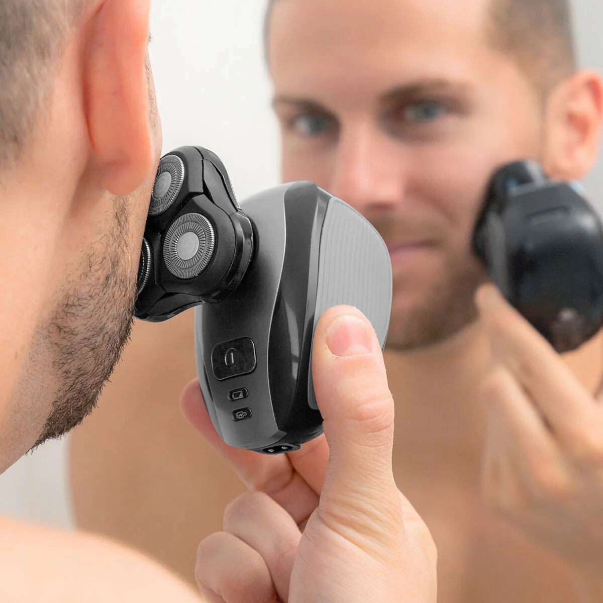 Wiederaufladbarer Ergonomischer 5 in 1 Rasierapparat Shavestyler