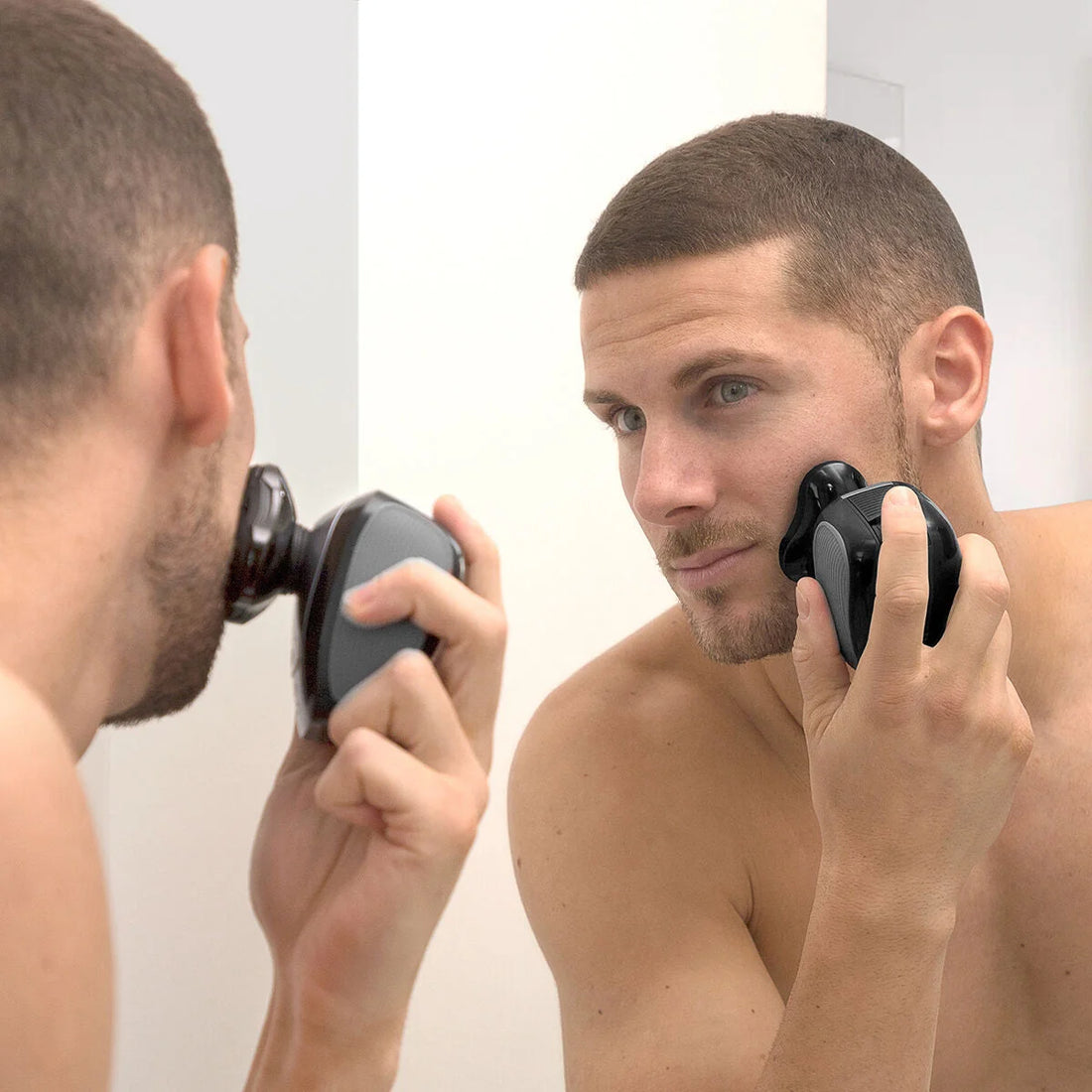Wiederaufladbarer Ergonomischer 5 in 1 Rasierapparat Shavestyler – Detailansicht 2