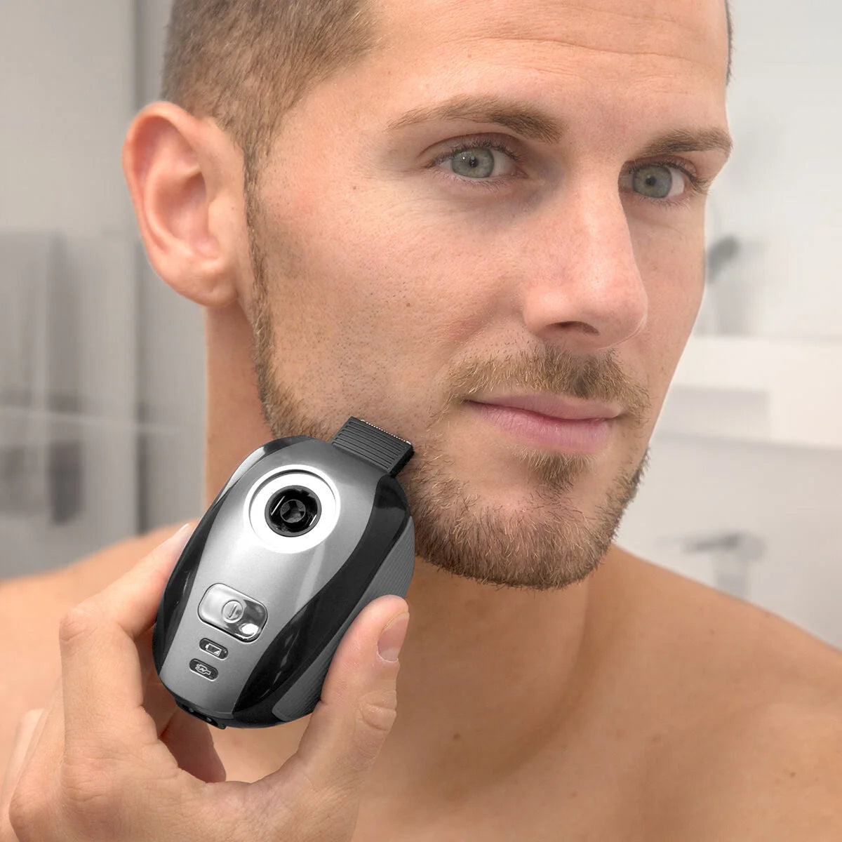Wiederaufladbarer Ergonomischer 5 in 1 Rasierapparat Shavestyler – Produktansicht 3