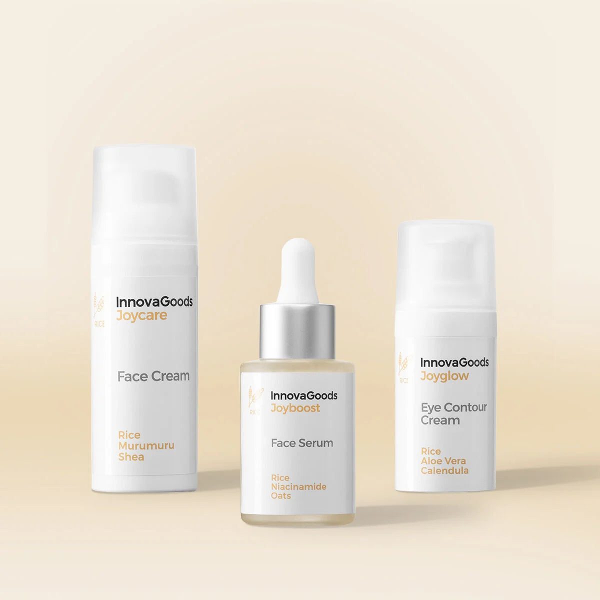 Joycare Gesichtscreme, Joyboost Serum und Joyglow Augencreme