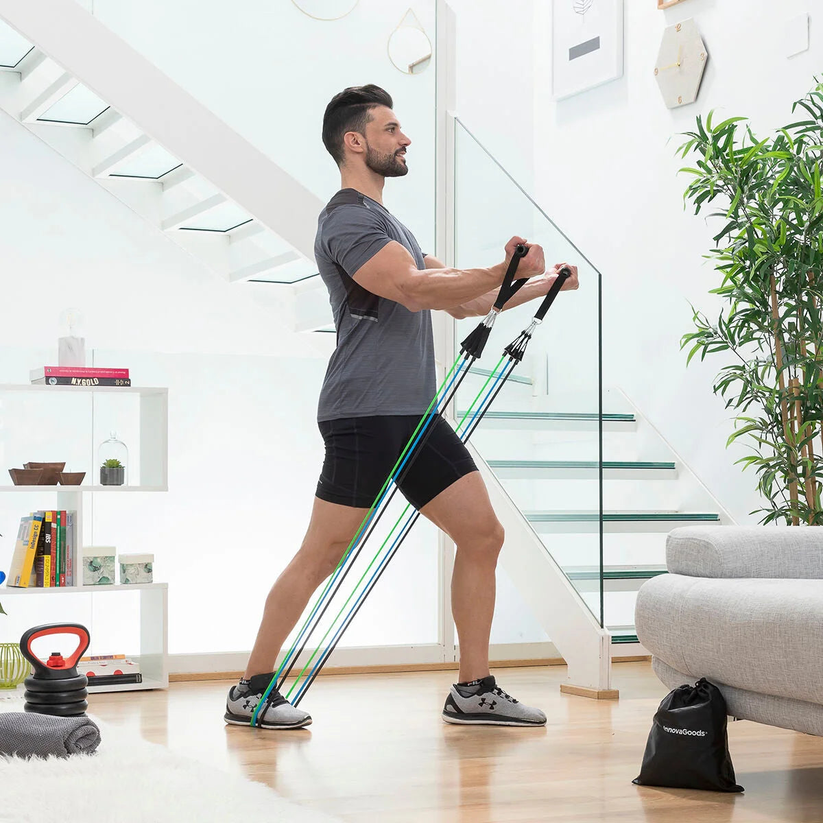 Tribainer Widerstandsbänder-Set – 3 Stärken – Produktansicht 3