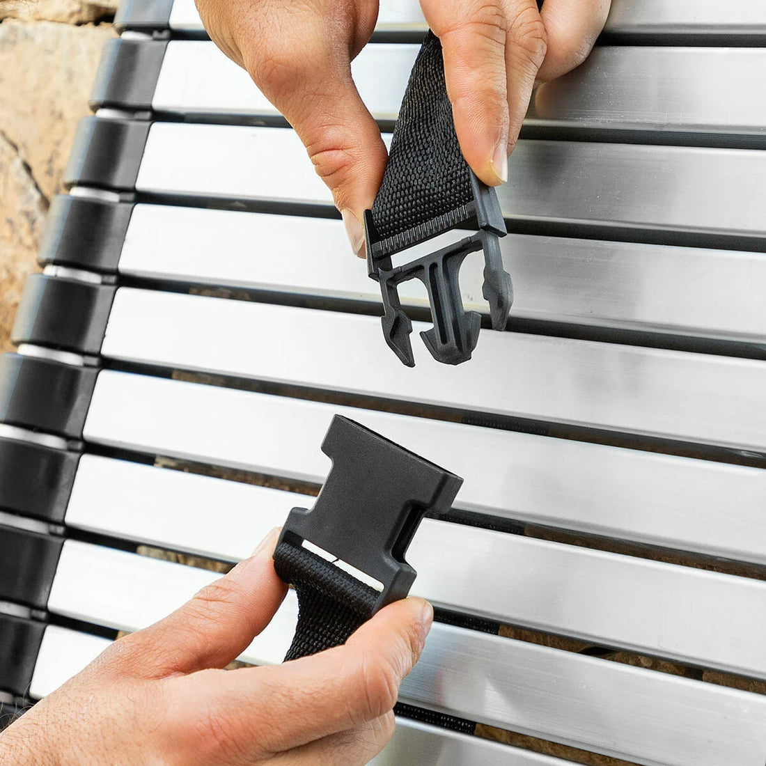 Teleskopleiter Ladescop32 3,2 m – Detailansicht 4