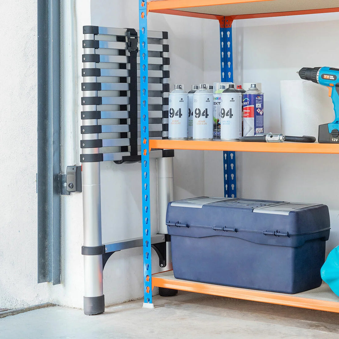 Teleskopleiter Ladescop32 3,2 m – Detailansicht 3