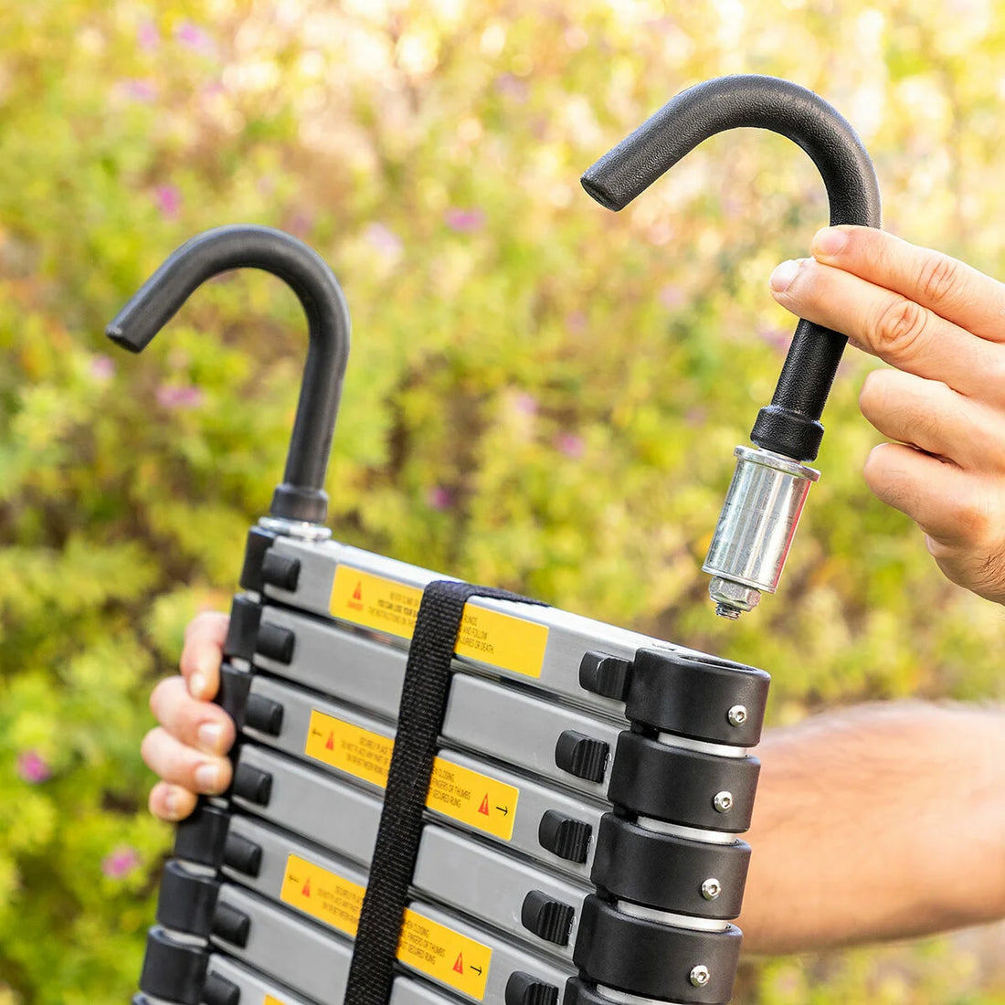 Teleskopleiter Ladescop32 3,2 m – Detailansicht 1