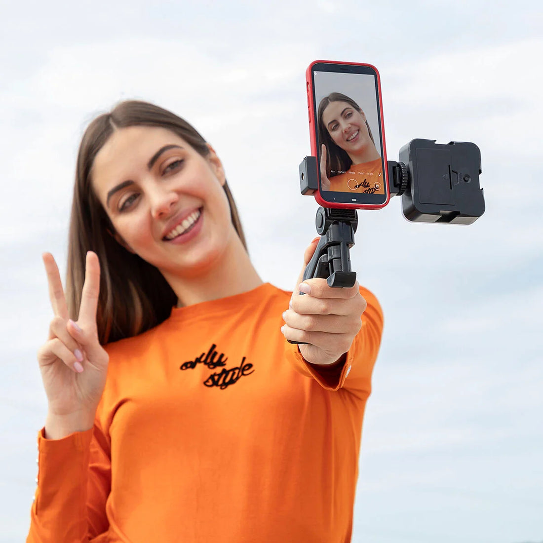 Plodni Vlogging-Kit mit Licht & Mikrofon, 6-teilig – Detailansicht 5