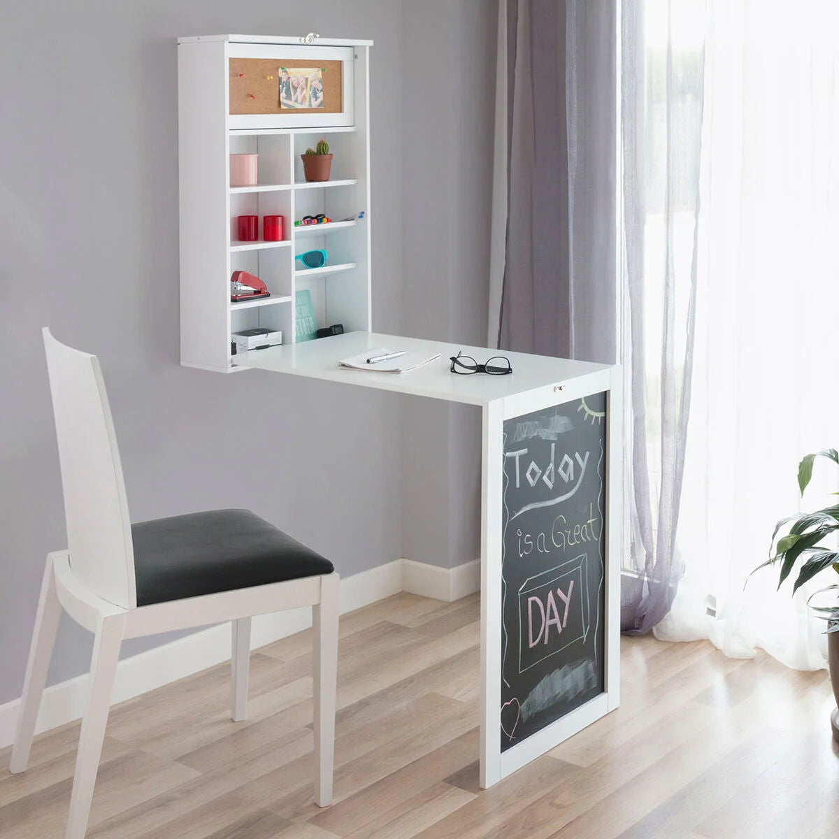 Klappschreibtisch für die Wand Woldy
