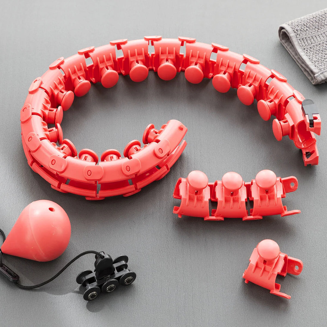 Fittehoop anpassbarer Fitness-Ring mit Gewicht – Detailansicht 5