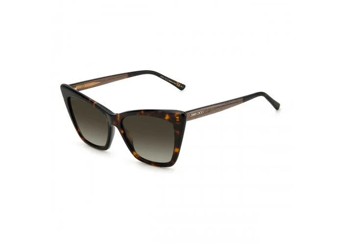 Jimmy Choo LUCINE/S 086 Damensonnenbrille Braun