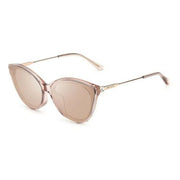 Jimmy Choo Damensonnenbrille Rosa 64 mm