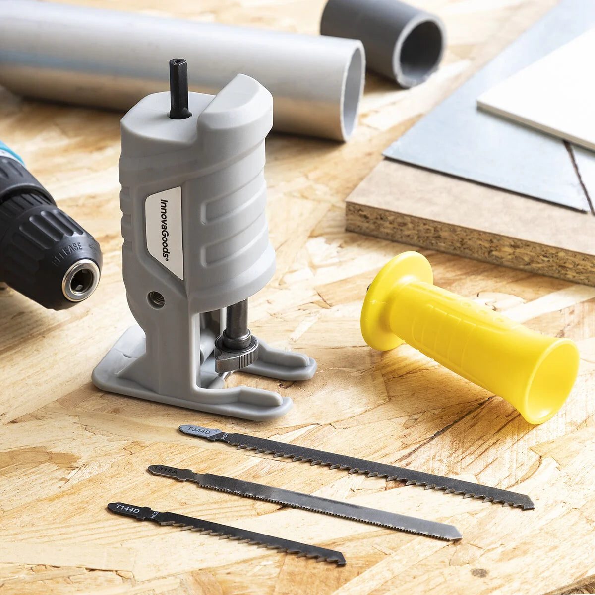 Jrill Stichsägen-Adapter für Bohrmaschinen – Produktansicht 5