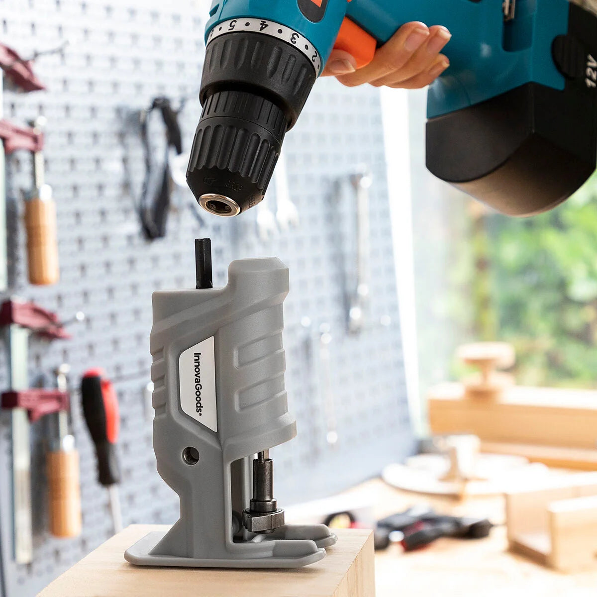 Jrill Stichsägen-Adapter für Bohrmaschinen – Produktansicht 2