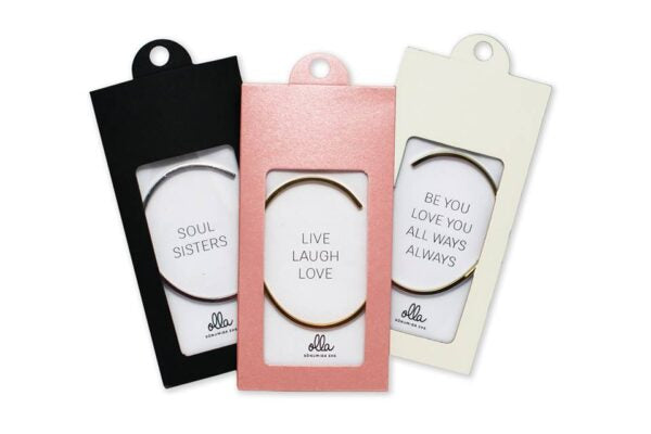 Armband „Live Laugh Love“ – Produktansicht 3