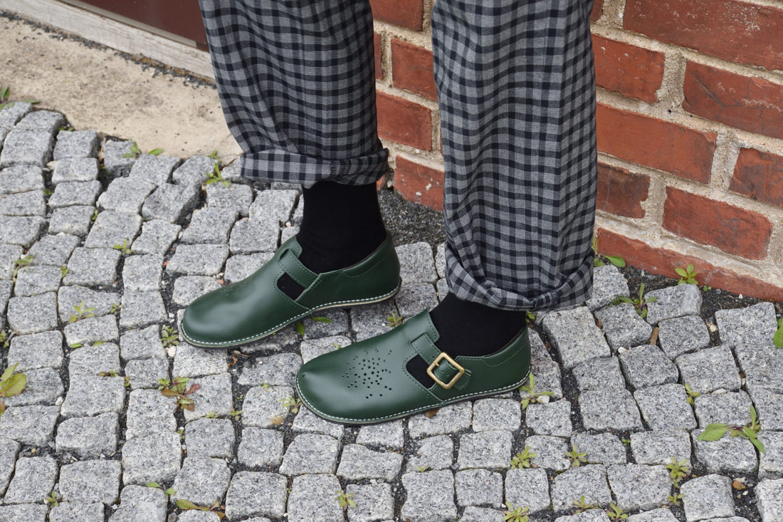Kuuda Schuhe – Dunkelgrün – Detailansicht 4