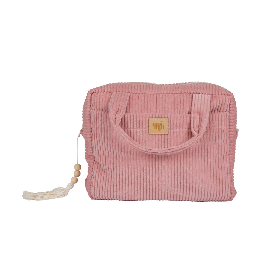 Große Kosmetiktasche – Babyrosa