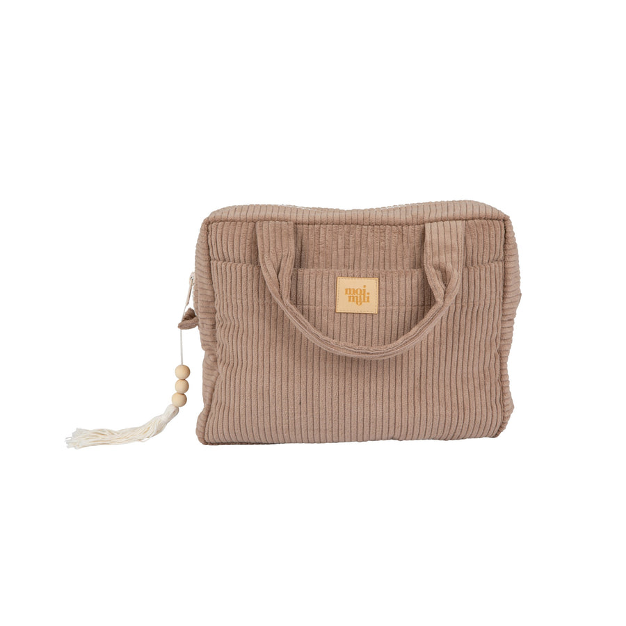 Große Kosmetiktasche – Latte