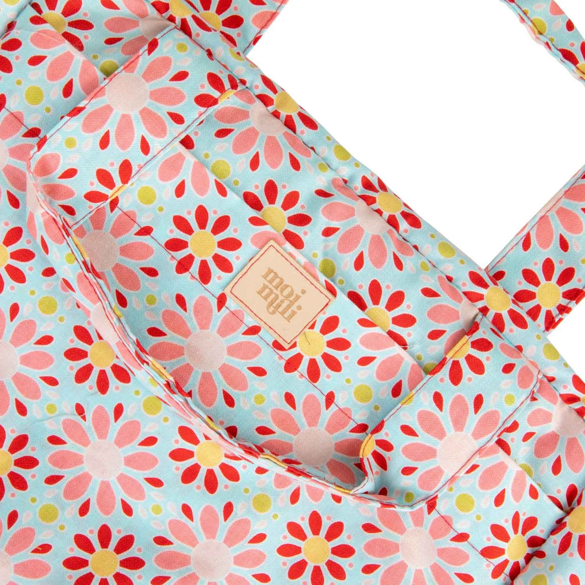 Große Kosmetiktasche – Red Flowers – Produktansicht 4