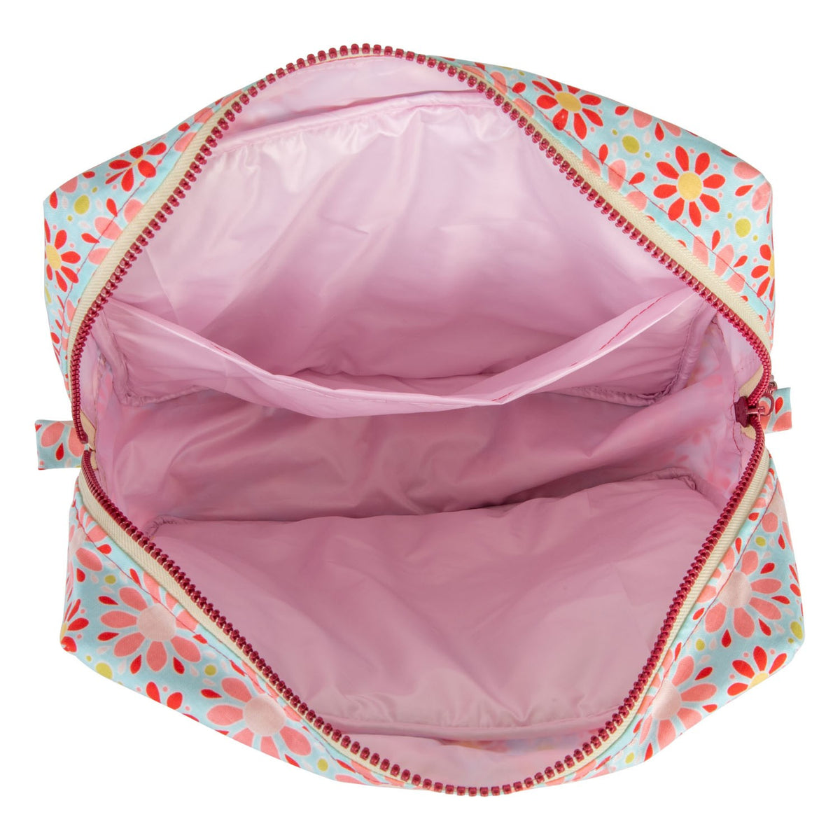 Große Kosmetiktasche – Red Flowers – Produktansicht 3