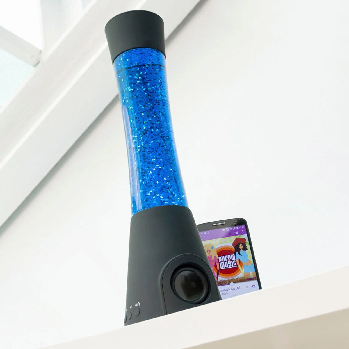 Lavalampe Flow Lamp mit Bluetooth-Lautsprecher – Produktansicht 2