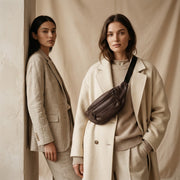 Leder – Bauchtasche Nr. 22 – Braun