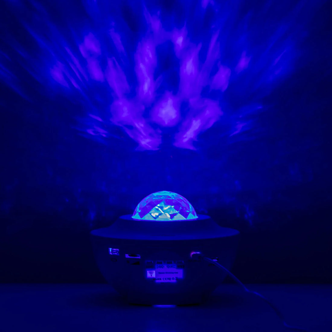 LED-Sternenprojektor Sedlay mit Lautsprecher – Detailansicht 2