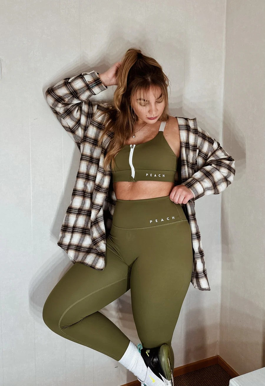 Leggings „Olive Green“ – Produktansicht 5