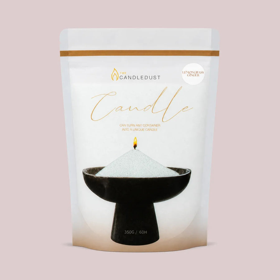 Lemongrass Ginger Duftkerzenpulver – Nachfüllung, 350 g