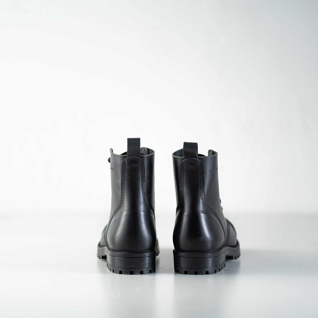 517 Fliegerstiefel Schwarz – Detailansicht 2