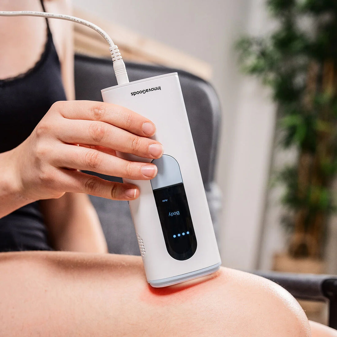IPL-Haarentfernungsgerät Kulepil mit Kühlung – Detailansicht 2