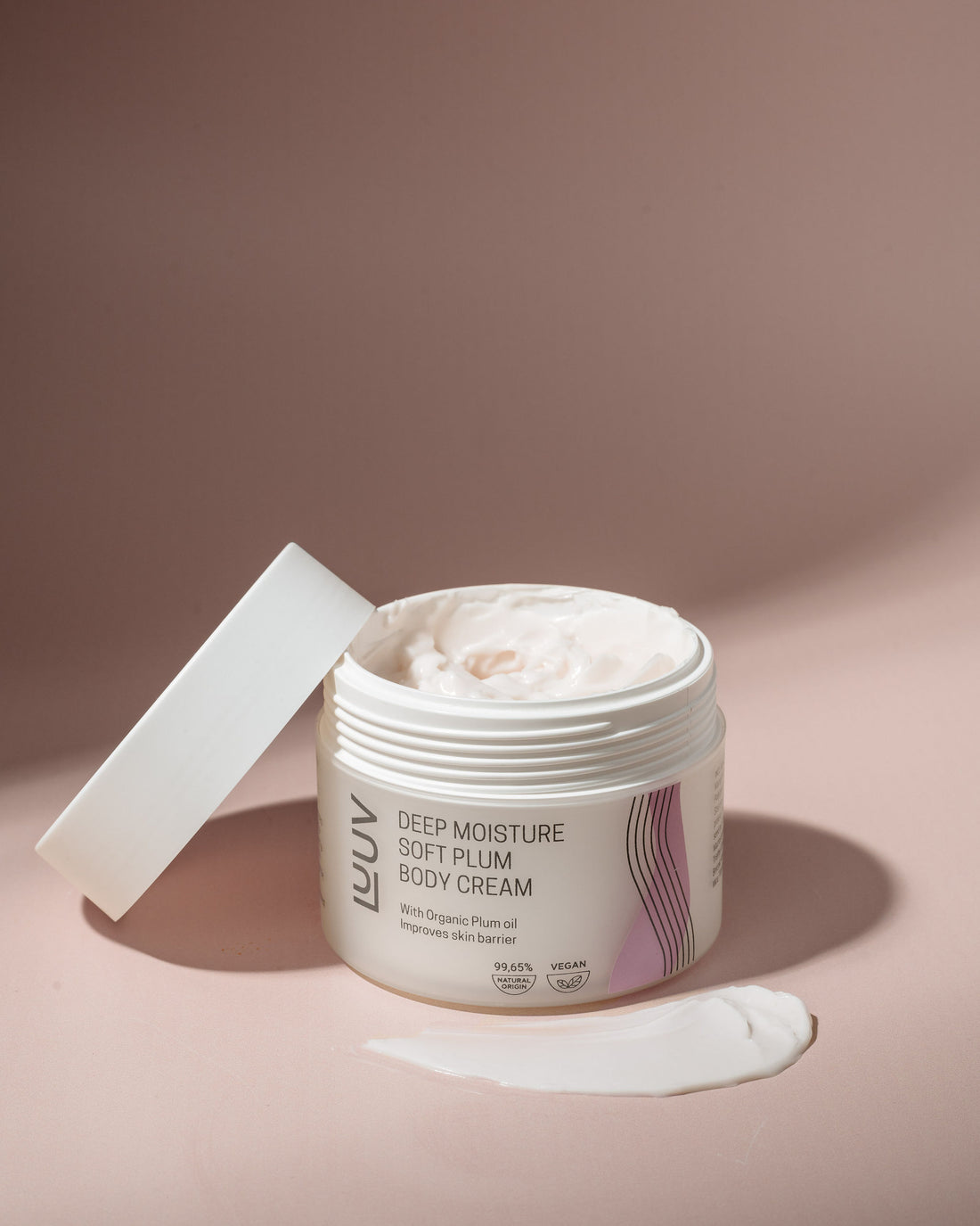 Natürliche intensiv feuchtigkeitsspendende Körpercreme mit Pflaumenöl, 200 ml – Detailansicht 3