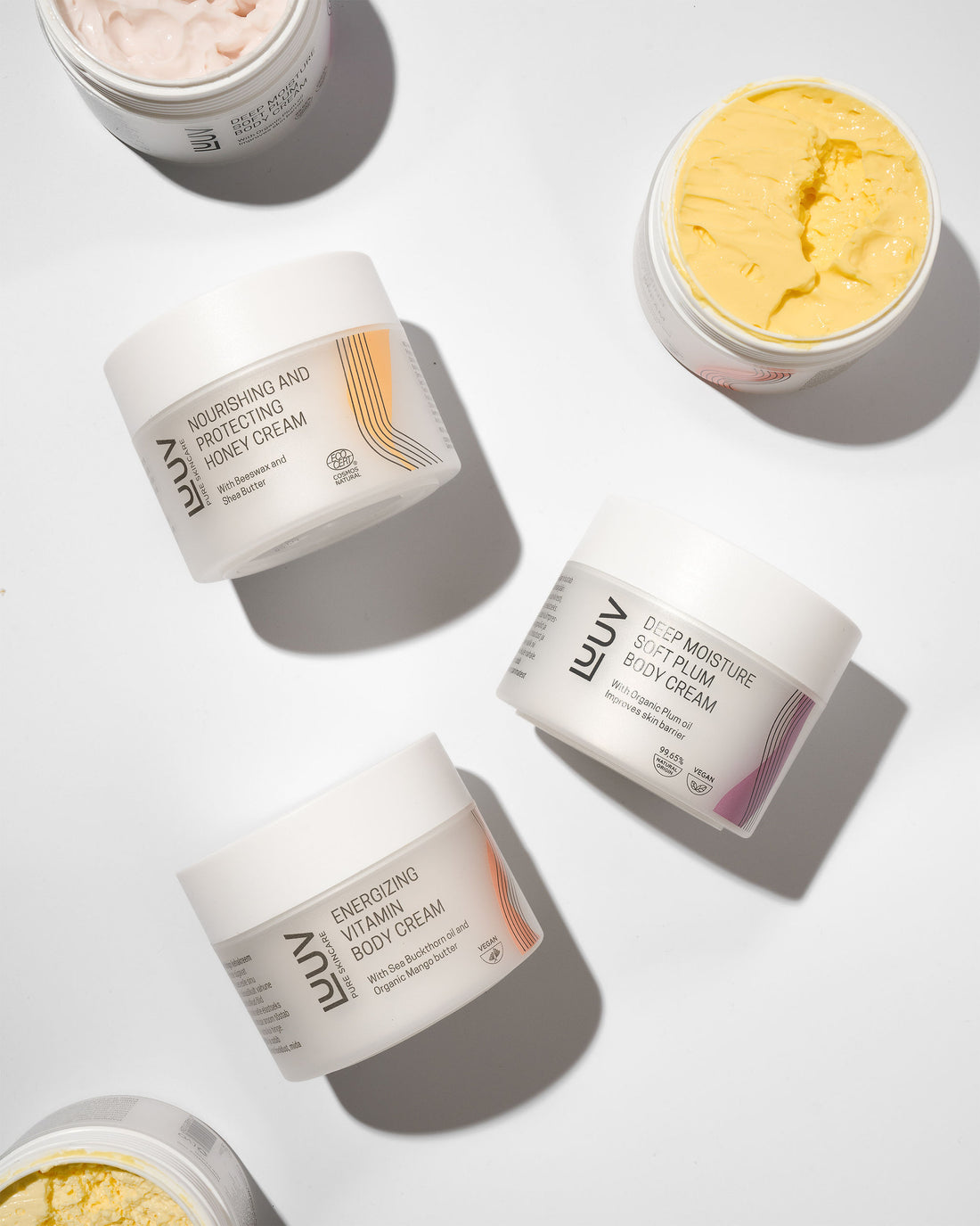 Natürliche intensiv feuchtigkeitsspendende Körpercreme mit Pflaumenöl, 200 ml – Detailansicht 2