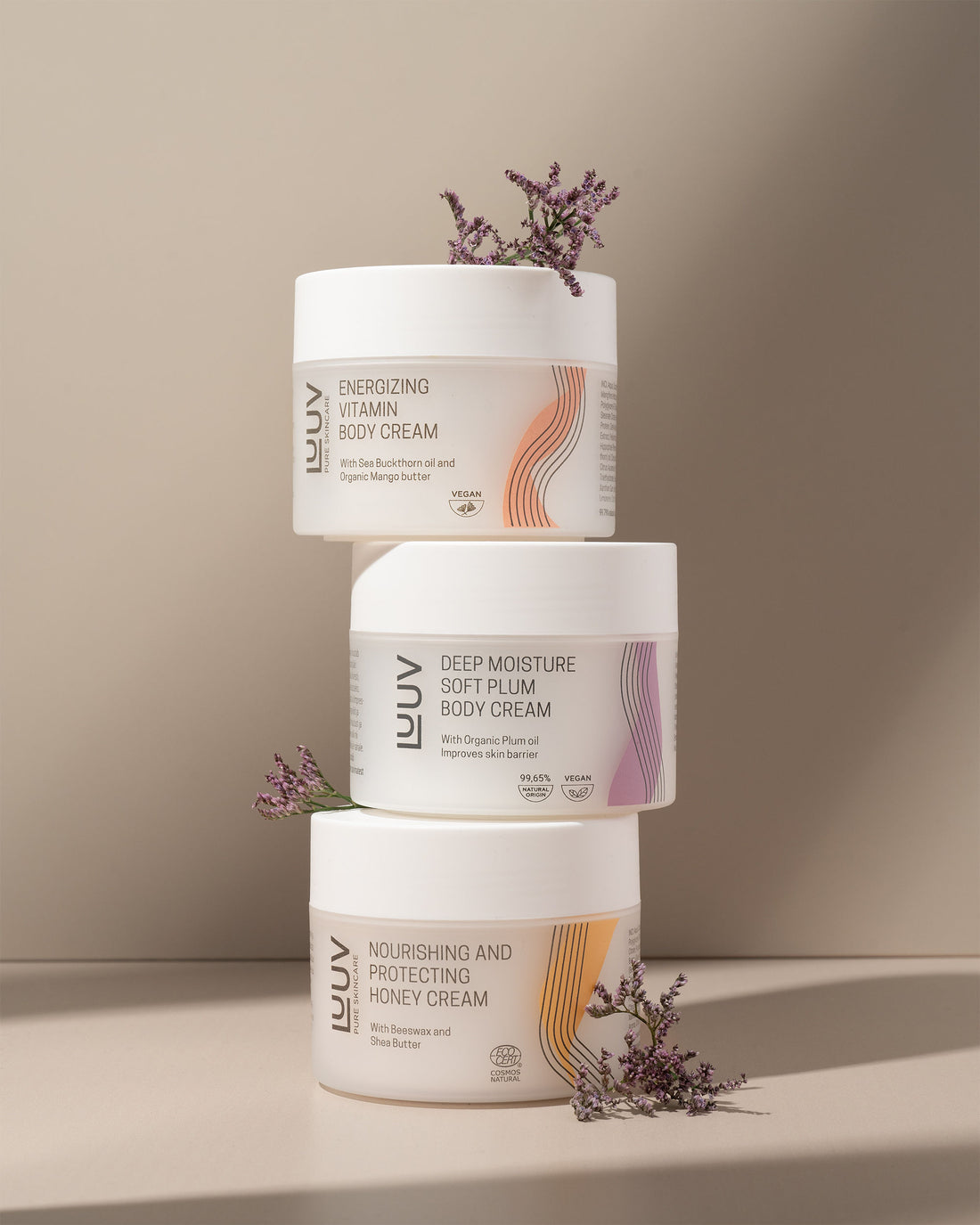 Natürliche intensiv feuchtigkeitsspendende Körpercreme mit Pflaumenöl, 200 ml – Detailansicht 1