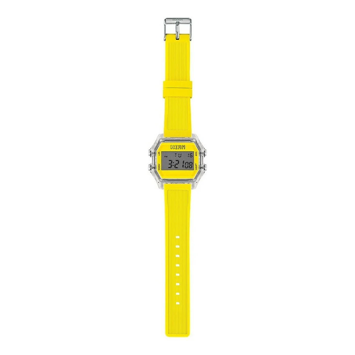 Digitale Herrenuhr I Am IAM-KIT522 – Gelb, 44 mm