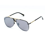 Belstaff BECKINGTONIIN Herrensonnenbrille in Schwarz aus schräger Ansicht