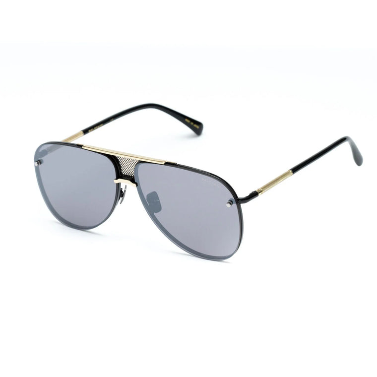Belstaff BECKINGTONIIN Herrensonnenbrille in Schwarz aus schräger Ansicht