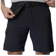 Columbia Silver Ridge Herren-Shorts Schwarz Größe 40
