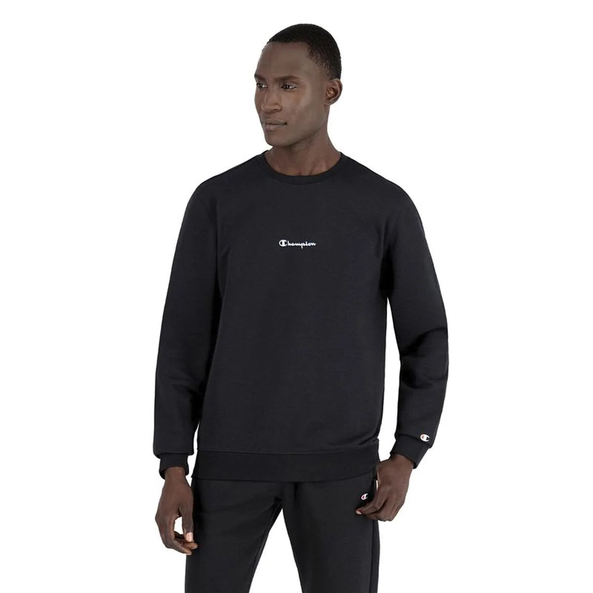 Champion Basket Graphic Herren-Sweatshirt Schwarz – Produktansicht 3