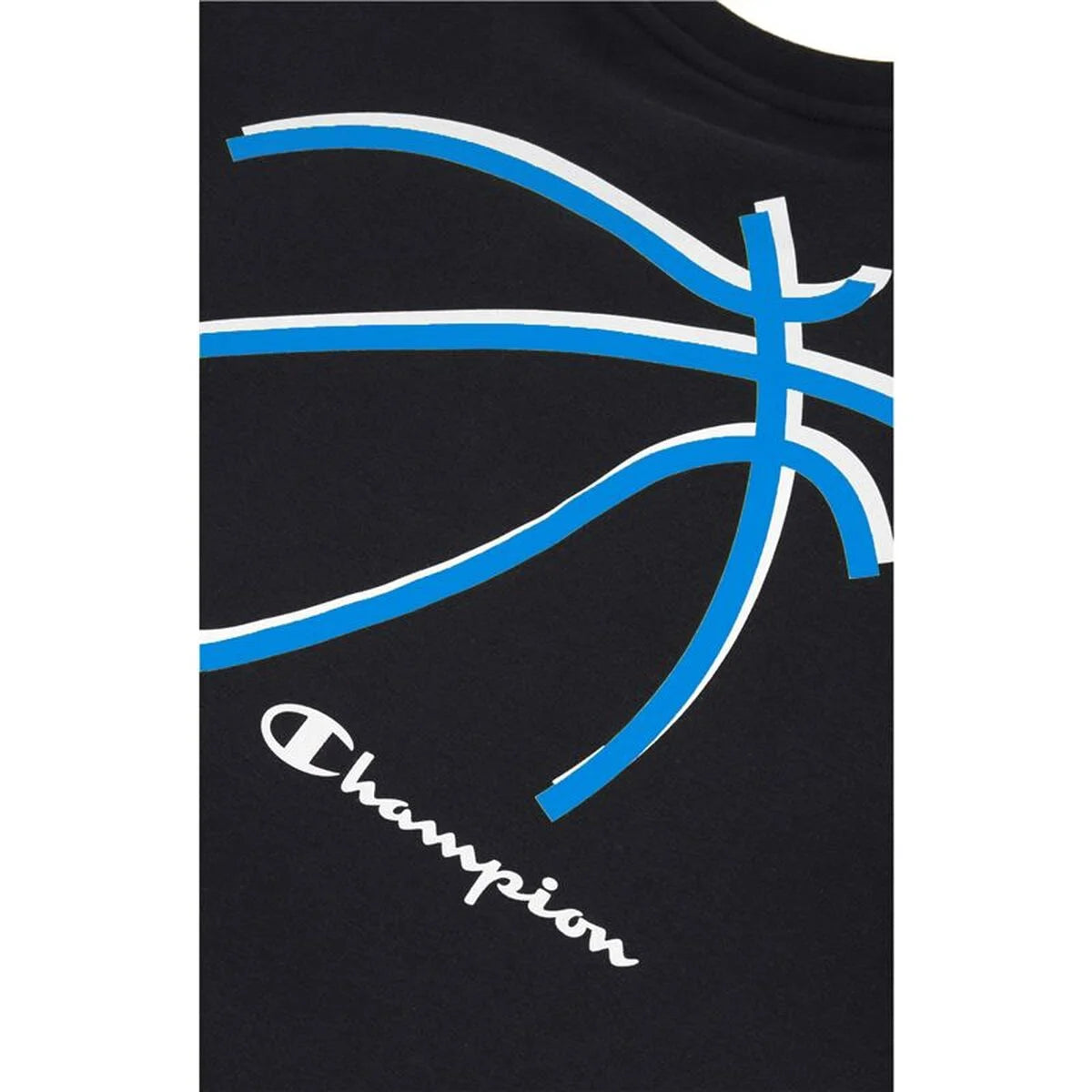 Champion Basket Graphic Herren-Sweatshirt Schwarz – Produktansicht 2