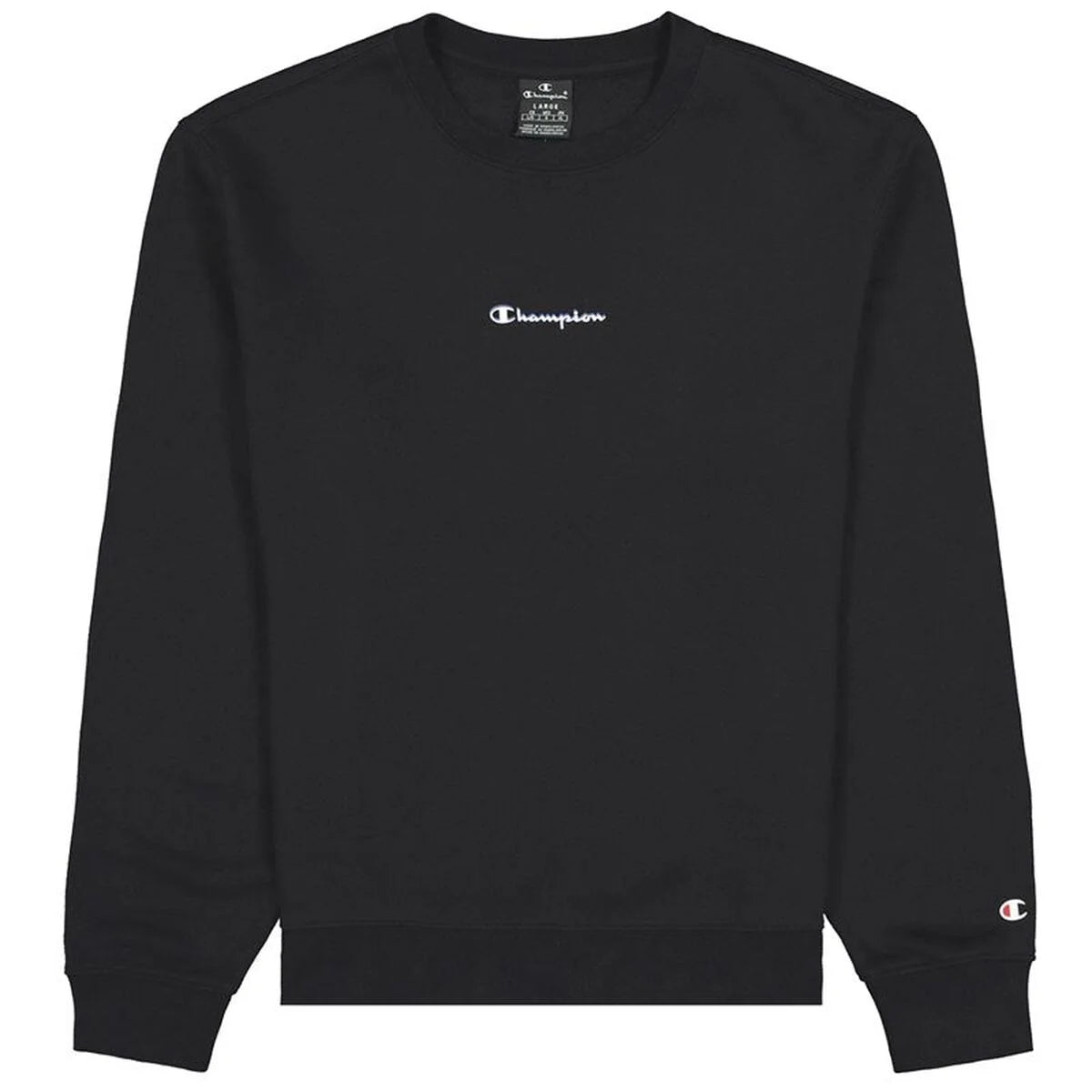 Champion Basket Graphic Herren-Sweatshirt Schwarz