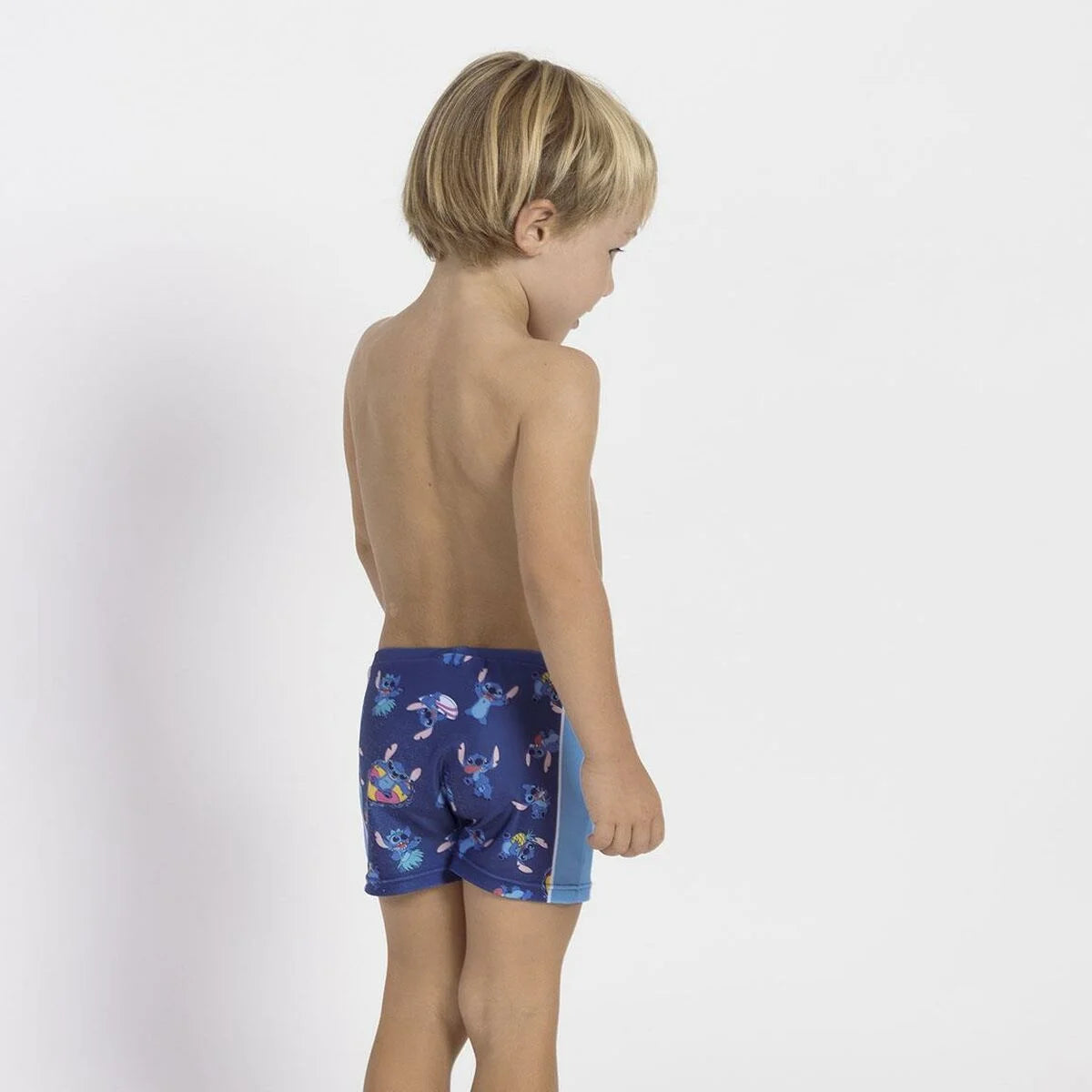 Stitch Jungen-Badeshorts Dunkelblau – Produktansicht 4