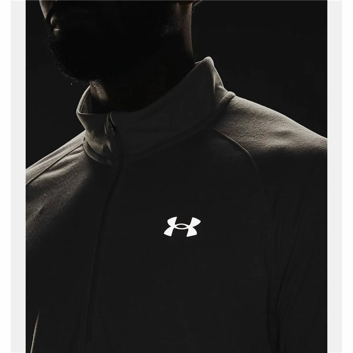 Under Armour Streaker Run Herren-Langarmshirt Beige – Produktansicht 5